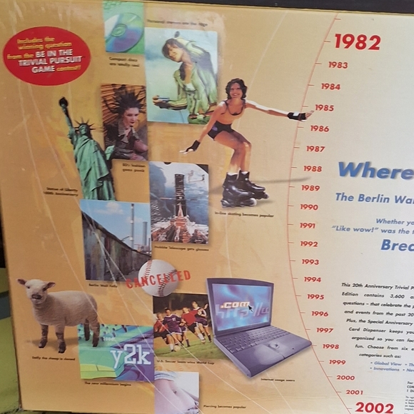 Trivial Pursuit 20th Anniversary edition NIB - Picture 8 of 10